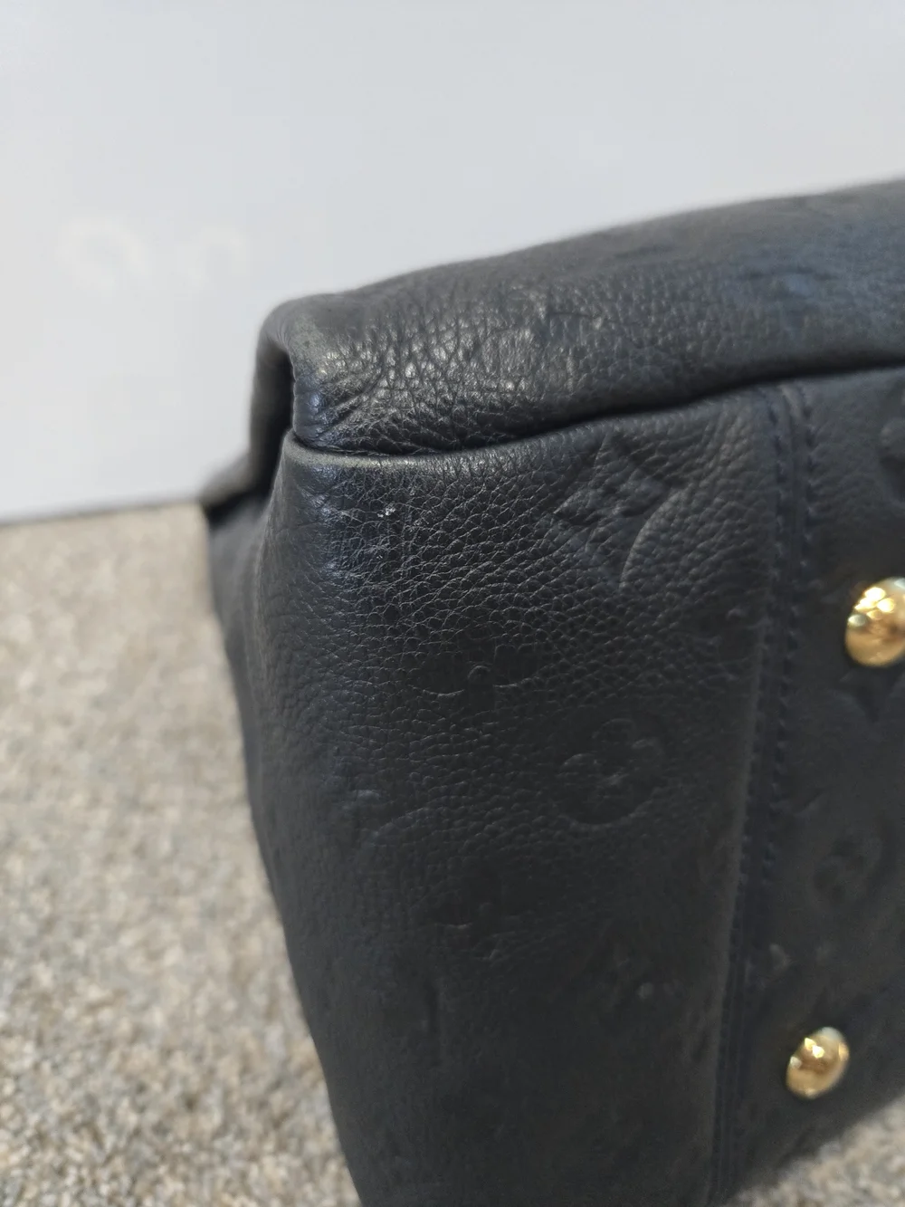 Louis Vuitton Infini Monogram Embossed Leather Top-Handle Bag